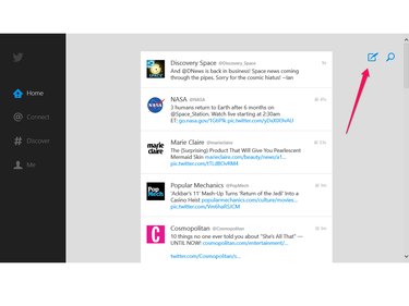 Click the Tweet Icon