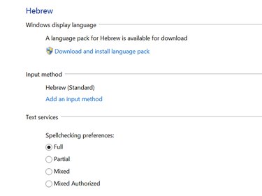 Select Download and Install Language Pack.
