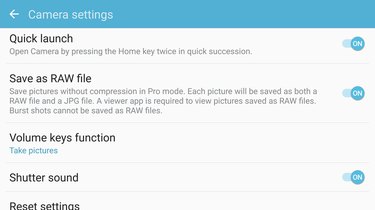 Shoot in RAW using your phone.