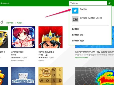 Search for Twitter