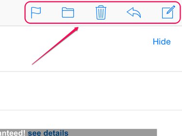 Mail Icon Bar