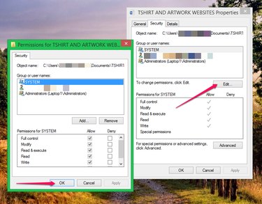 Choose Permissions
