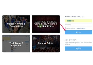 Log In to Your Twitter Account