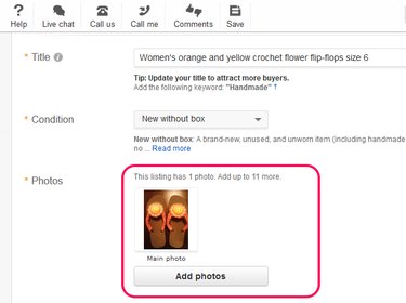 Edit Added Photos