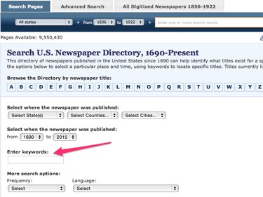 U.S. Newspaper Directory