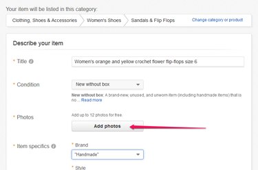 Add Images to a Listing