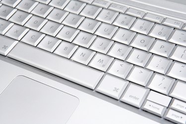 Laptop computer keyboard
