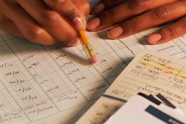 Hand erasing entry from spreadsheet