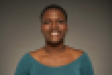 Pixelated Woman
