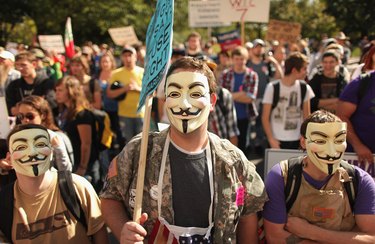 Wall Street Protests Spreads To DC's Freedom Plaza