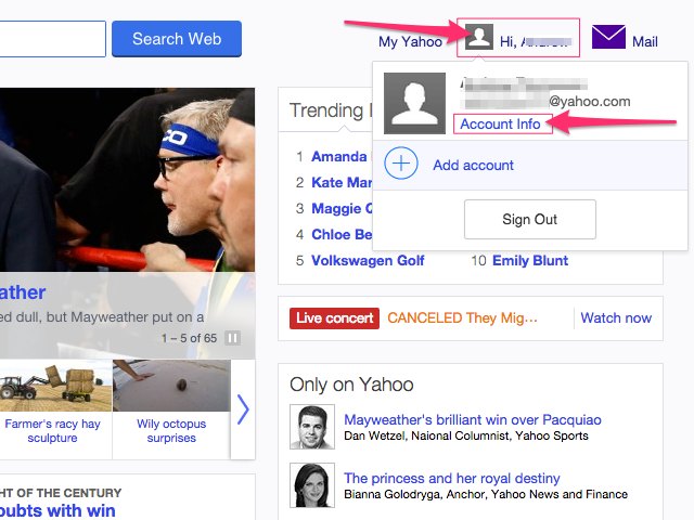 How to Edit Yahoo! Account Information | Techwalla