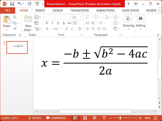 How to Do Square Root in PowerPoint | Techwalla