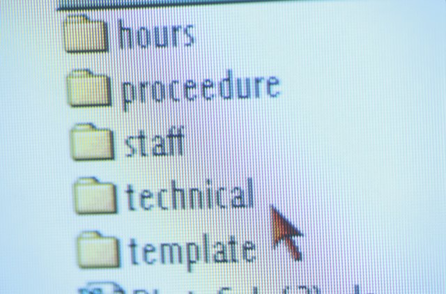 The Advantages & Disadvantages of a Conventional File System | Techwalla